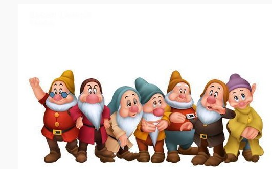 急求七个小矮人的名字,要附图。快-七个小矮人
