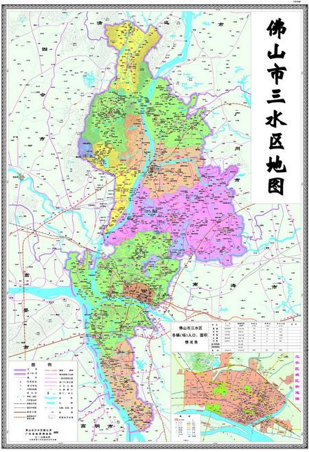 广东省南海市平洲区佛平路详细地图-广东省佛