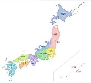 面积和地区划分+++日本的总面积:包括各小岛在