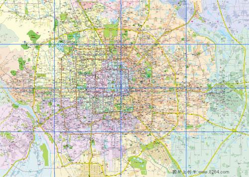 北京市地图高清版2016