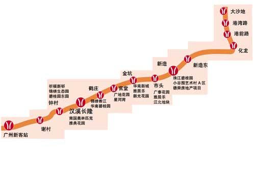 广州地铁7号线图片