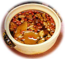健脑核桃排骨汤