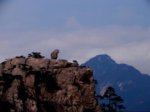 黄山石猴