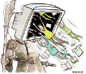 网络成瘾的危害 图片