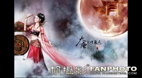 上海虹桥区也有一位美女堪称古装摄影的图片