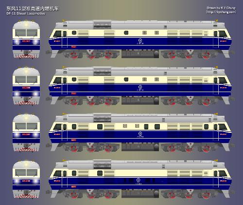 东风11型内燃机车