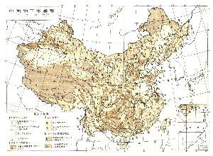 由于中国独特的自然地理条件和地质构造特征,形成了各地区不同类型的