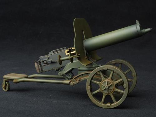 德国陆军装备的马克沁机枪