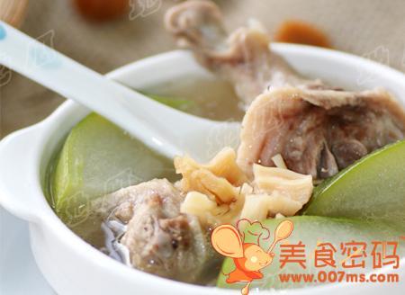 瑶柱冬瓜煲鸭汤