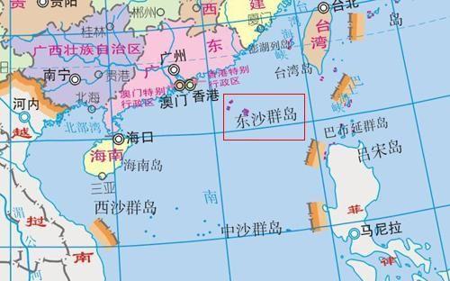 目前东沙群岛为台湾当局实际控制