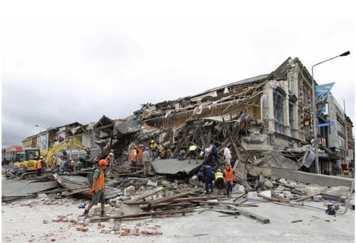 新西兰大地震