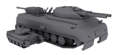 德国p-1000超重型坦克