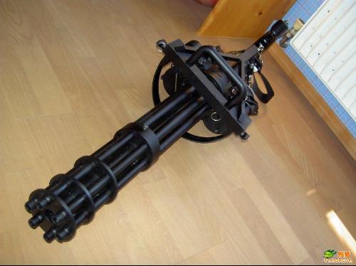 世界上射速最快的m134型速射机枪