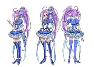 产生光芒变身成为光之美少女