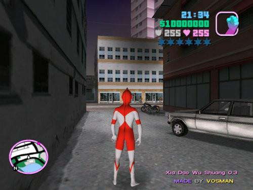 侠盗猎车罪恶都市侠盗无双有怎么变奥特曼