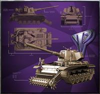 可以跟盟军的灰熊坦克与苏联的犀牛坦克相提并论