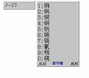 这种笔画输入法以五个键分别代表汉字的五个基