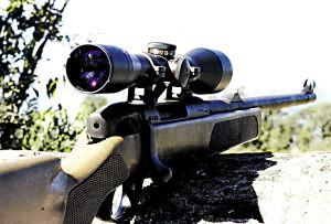 SSG69狙击枪 有些国家特地把这种花纹磨去。