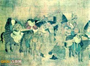 西方史学家称之为白匈奴