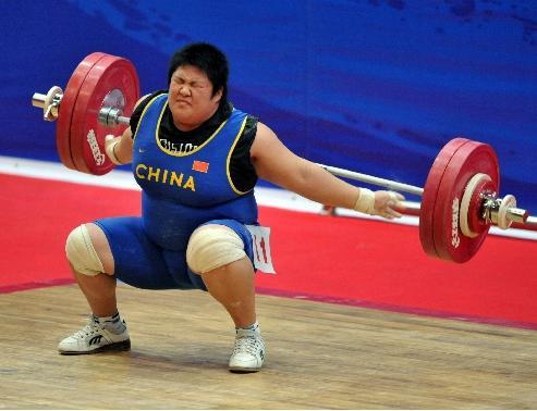 2008年台球举重锦标赛第四名2009女子十一届全运年第举重75kg三库开仑全国图片