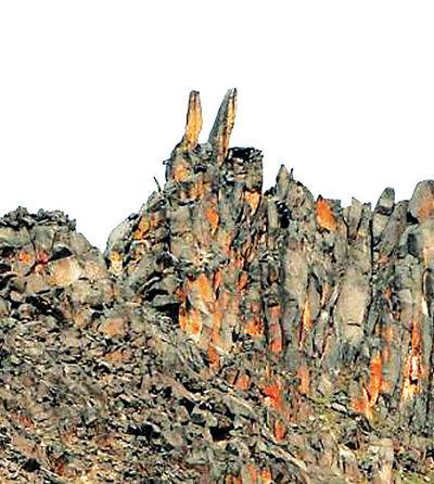 稻城兔儿山位于海子山自然保护区的北部