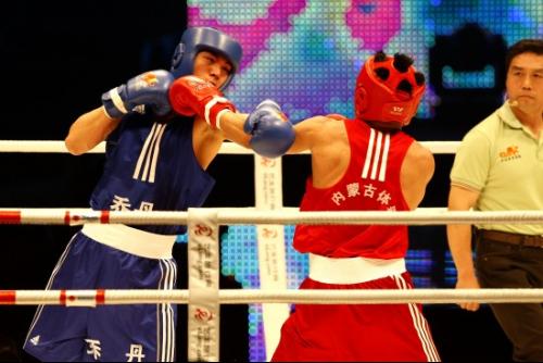 中国拳击周世明图片 中国功夫对美国拳击中国