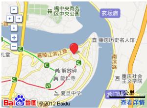 解放碑地图