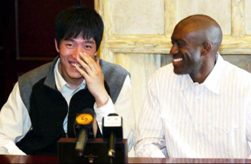 阿兰·约翰逊和刘翔