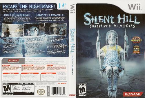 wii《寂静岭:破碎的记忆》封面