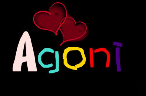 agoni发音跟中文的爱过你非常相似