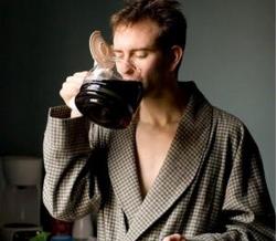 空腹喝咖啡 图片