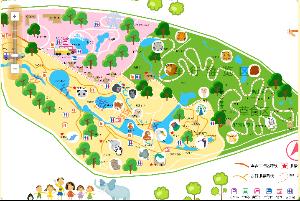 长沙生态动物园位于长沙县暮云镇,地处长沙,株洲,湘潭三市融城的中心
