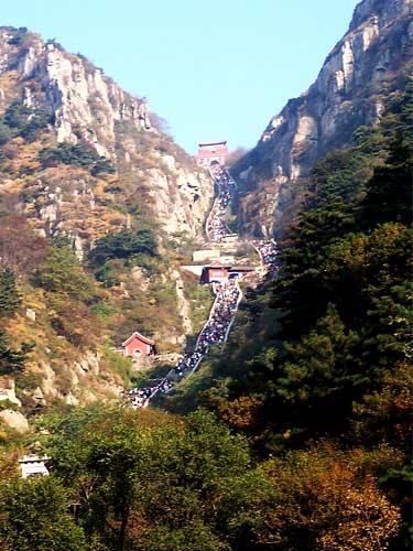 泰山(世界文化与自然双重遗产,国家5a级旅游景区)