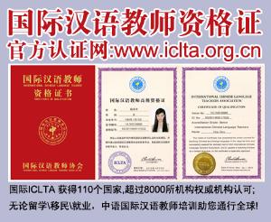 国际汉语教师资格证