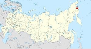 阿纳德尔市位于俄罗斯的东北角
