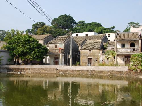 深圳盐坝高速公路贯穿坝光村