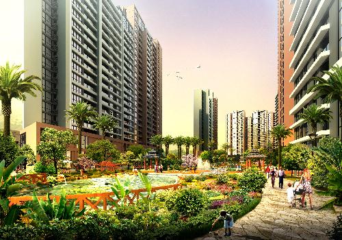 新加坡城坐落于桥南核心片区