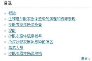 沙眼衣原体感染+-+搜搜百科