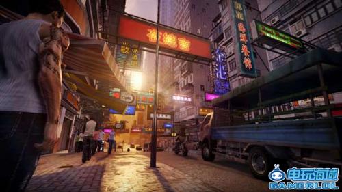 《睡狗》香港街头