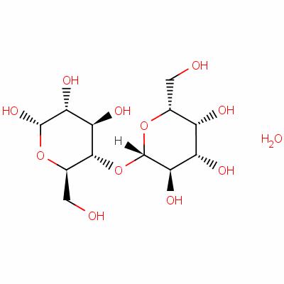 α-乳糖分子结构式