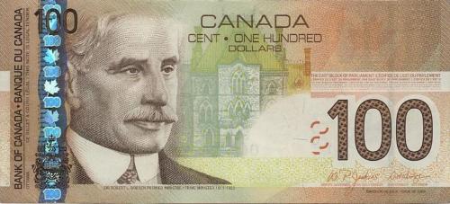 加拿大元; 通汇; 加元介绍(100元)