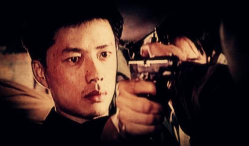 图片说明:电视剧《刑警本色》中饰演杀手罗阳