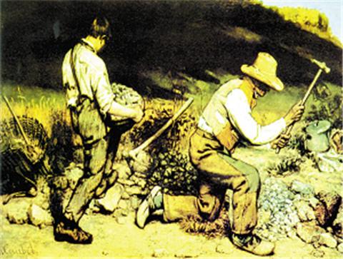工【类别】油画,名画【年代】1849年【作者】居·库尔贝