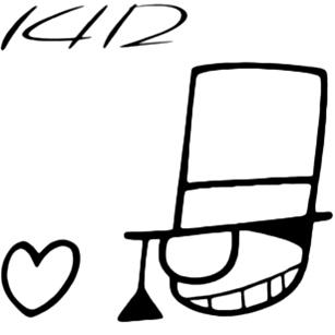  怪盗基德 预告函签名