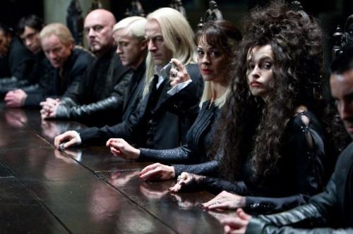 汤姆饰演的德拉科·马尔福在哈7中