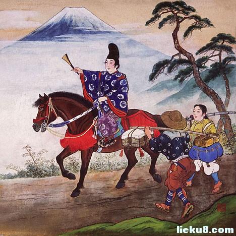 在原业平的父亲是平城天皇的第一皇子阿保亲王,母亲是桓武天皇的