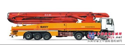 三一重工拖泵车