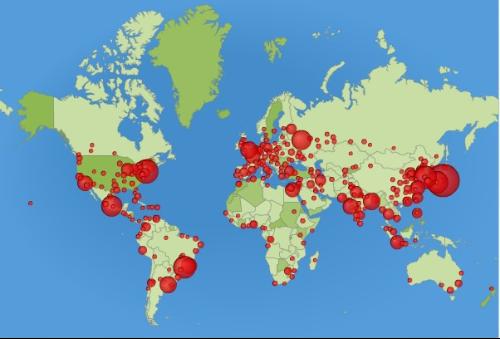世界人口日_世界人口分布图片