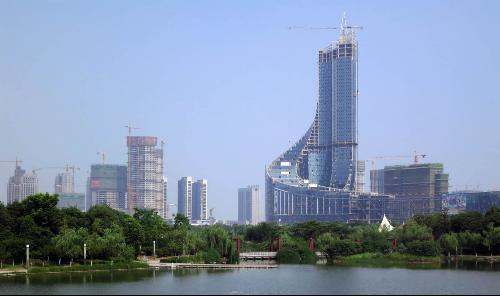 安徽广电新中心位于合肥政务文化新区