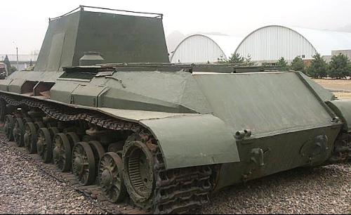 是中国第一辆也是最后一辆自主研发的重型坦克